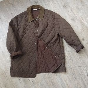 Army Green Quilted Jacket